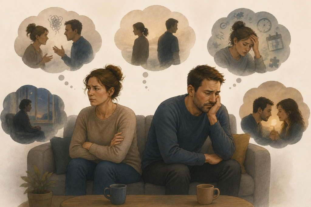 Couple en difficulté face aux incompréhensions liées à la neuroatypie — L'Envolée des Chrysalides